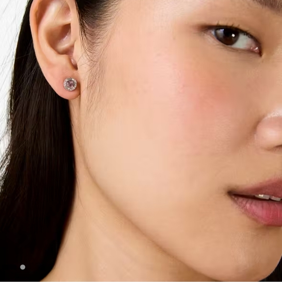 Kate Spade You're a gem Pave Halo studs - Picture 4 of 7